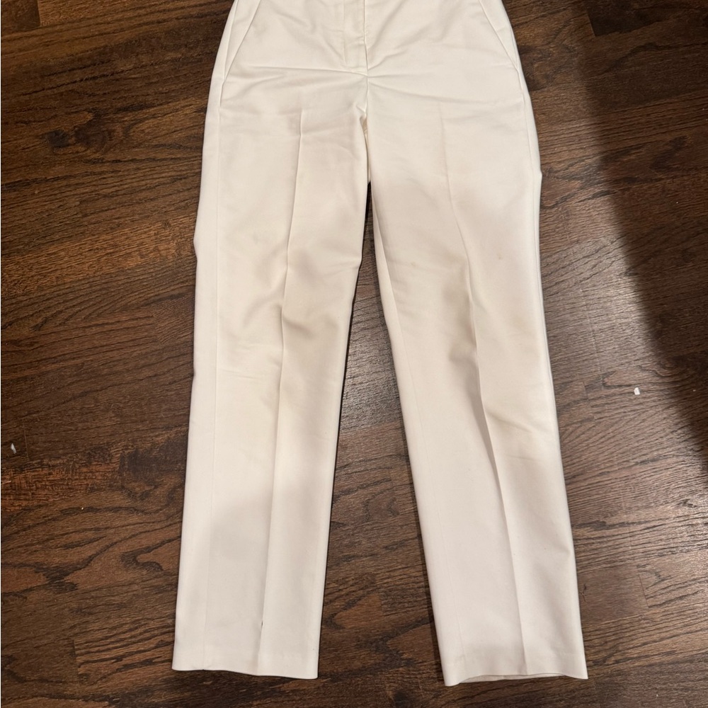 Aritzia white Straight Leg Pants
